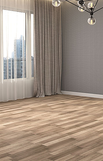 Moderner und heller elastischer Bodenbelag Moderner und heller elastischer Bodenbelag